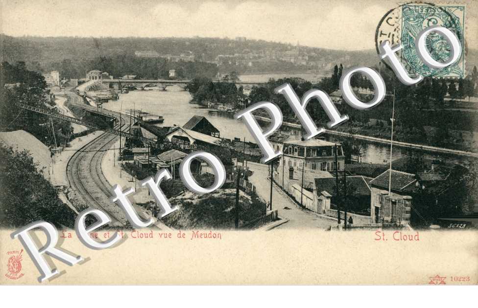 La Seine et St Cloud vue de Meudon