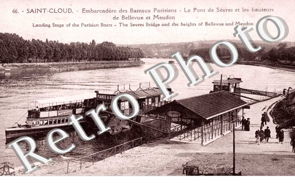 Embarcadere des Bateaux Parisiens, le Pont de Sevres