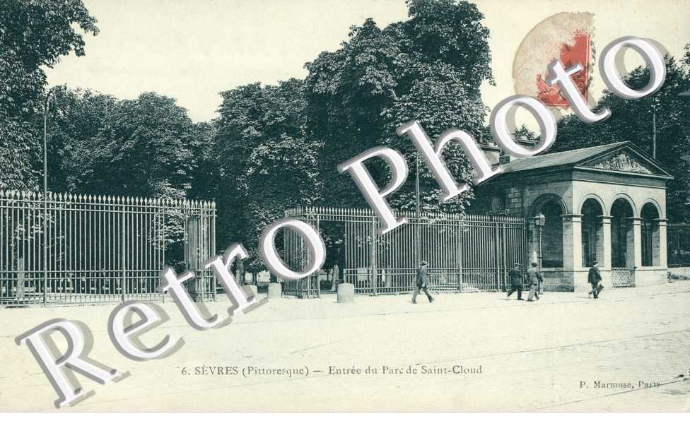 Entree du Parc de Saint Cloud
