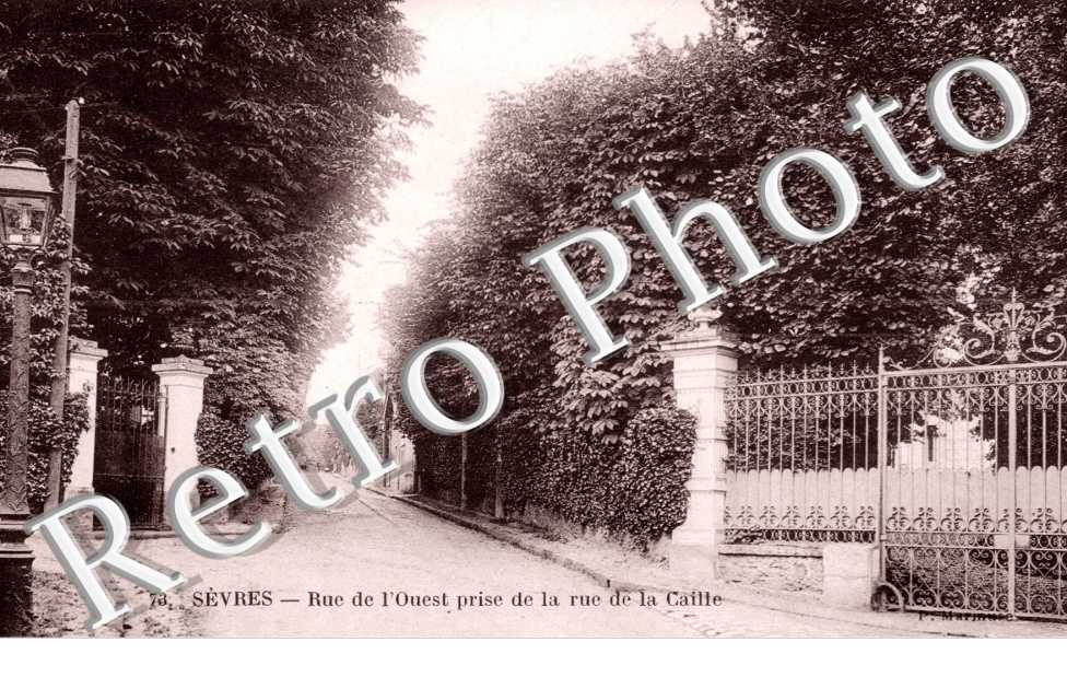 Rue de l&#039;Ouest prise de la rue la Caille