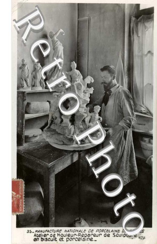 Manufacture nationale de porcelaine de Sevres - Atelier de mouleur reparateur 