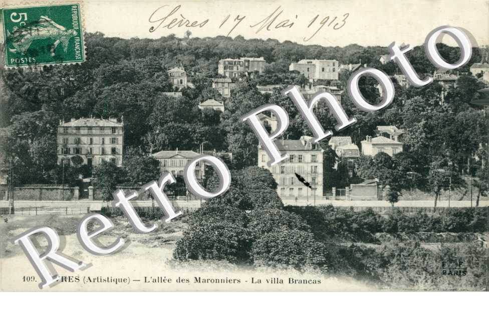 L&#039;Allee des Maronniers, la Villa Brancas