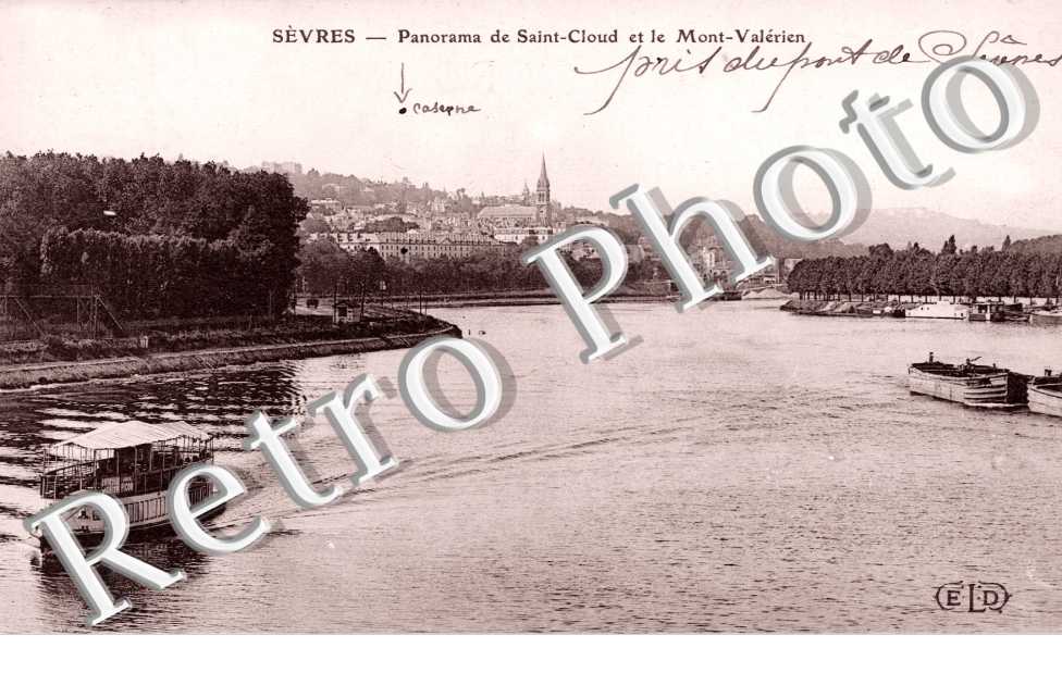 Panorama de Saint Cloud et le Mont Valerien