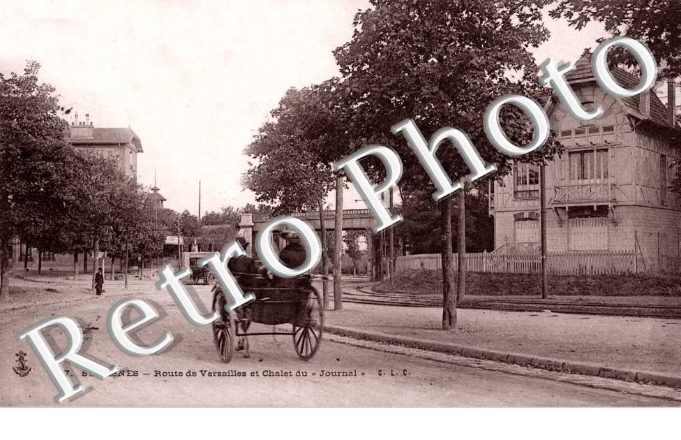 Route de Versailles et Chalet du Journal