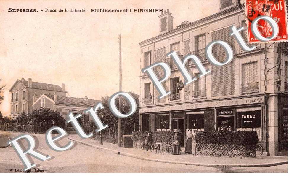 Place de la liberte, Etablissement Leingnier