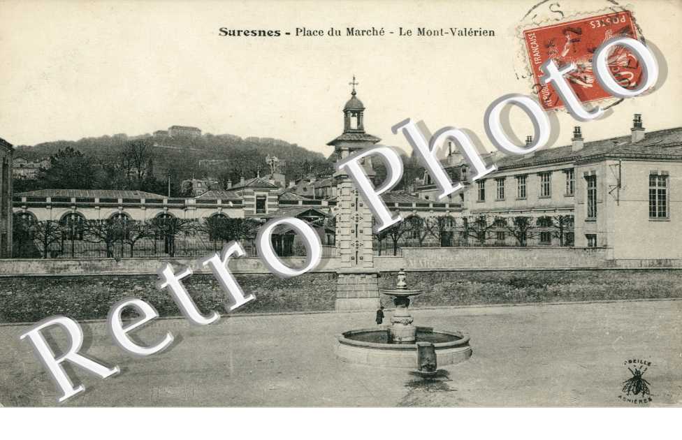 Place du Marche, le Mont Valerien