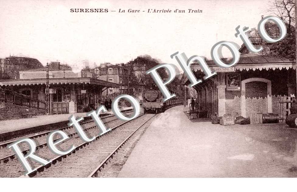 La Gare, l&#039;Arrivee d&#039;un train