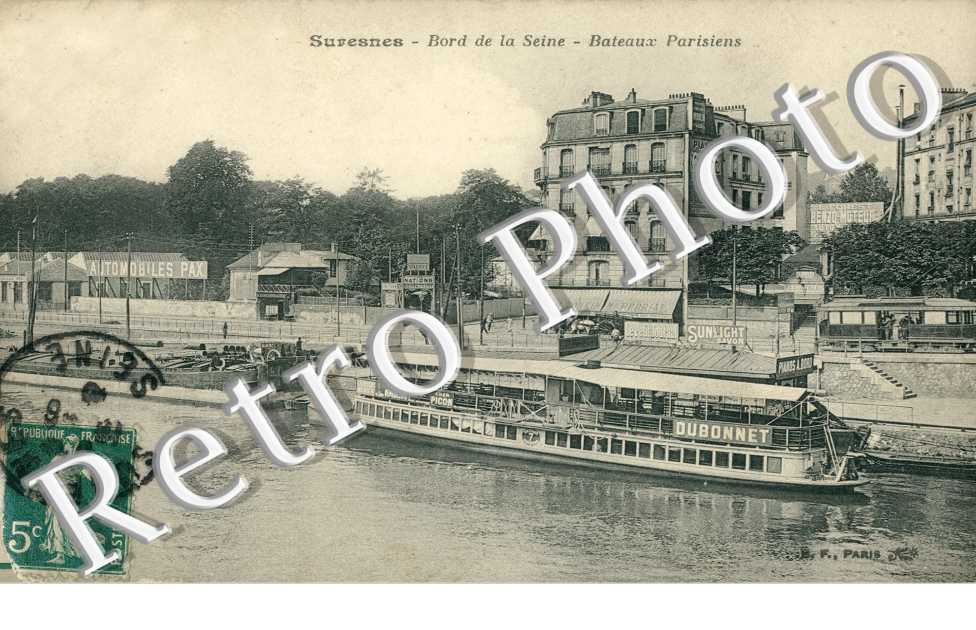 Bords de la Seine, Bateaux Parisiens