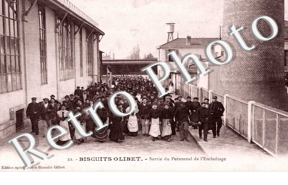 Biscuits Olibet, Sortie du Personnel de l&#039;Emboitage