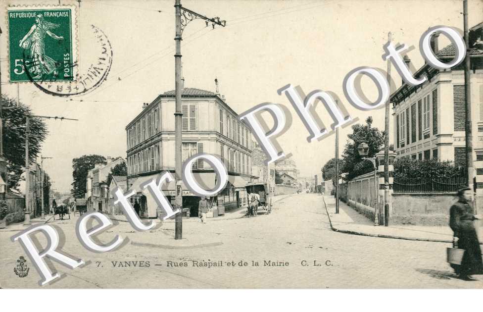 Rue Raspail et de la Mairie