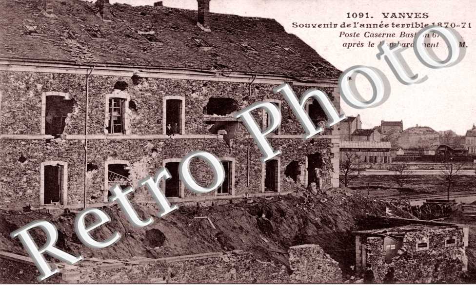 Souvenir de 1870-71 Poste caserne bastion 67
