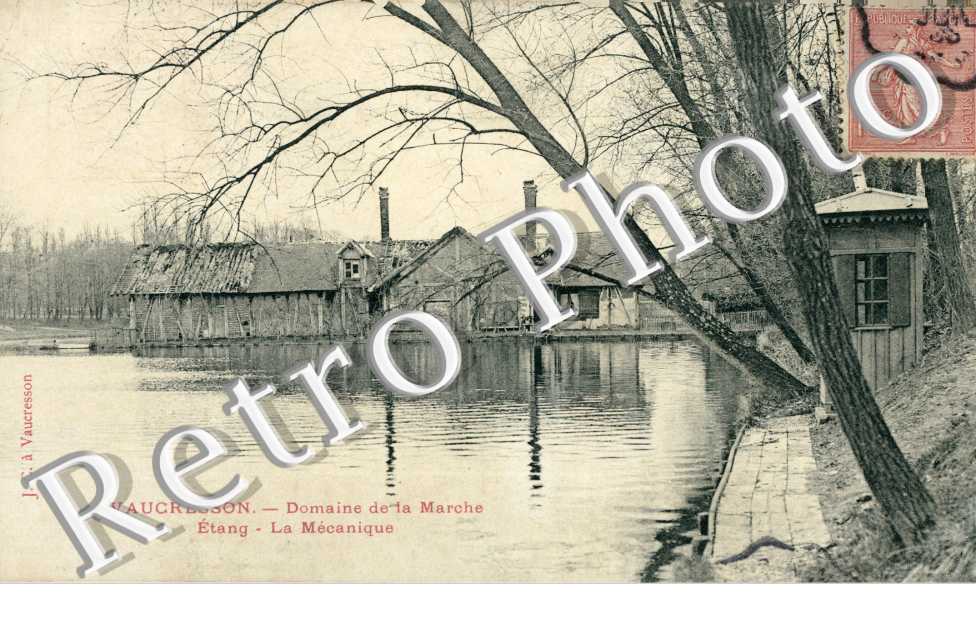 Domaine de la Marche, Etang, la Mecanique