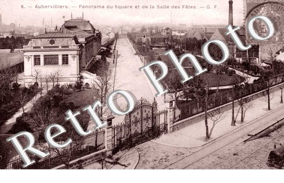 Panorama du Square et de la Salle des Fetes