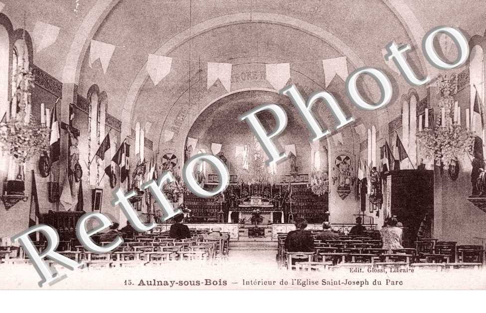Interieur de l&#039;eglise saaint Joseph du parc