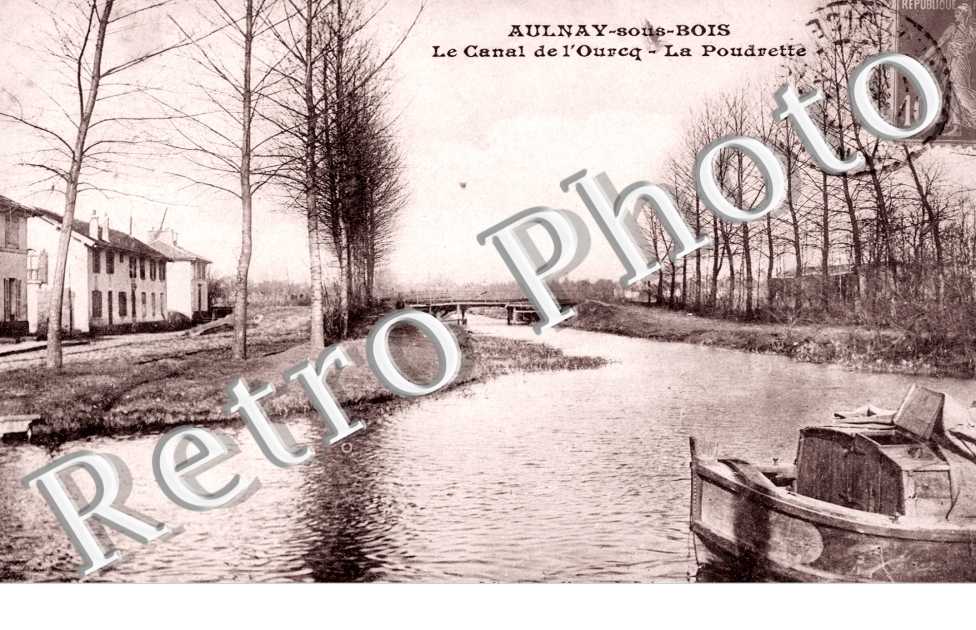 Le Canal de l&#039;Ourcq, la Poudrette