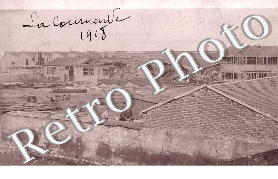 Usine détruite