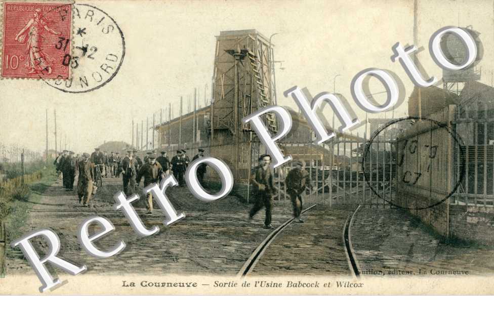 Sortie de l&#039;usine Babcock & Wilcox 