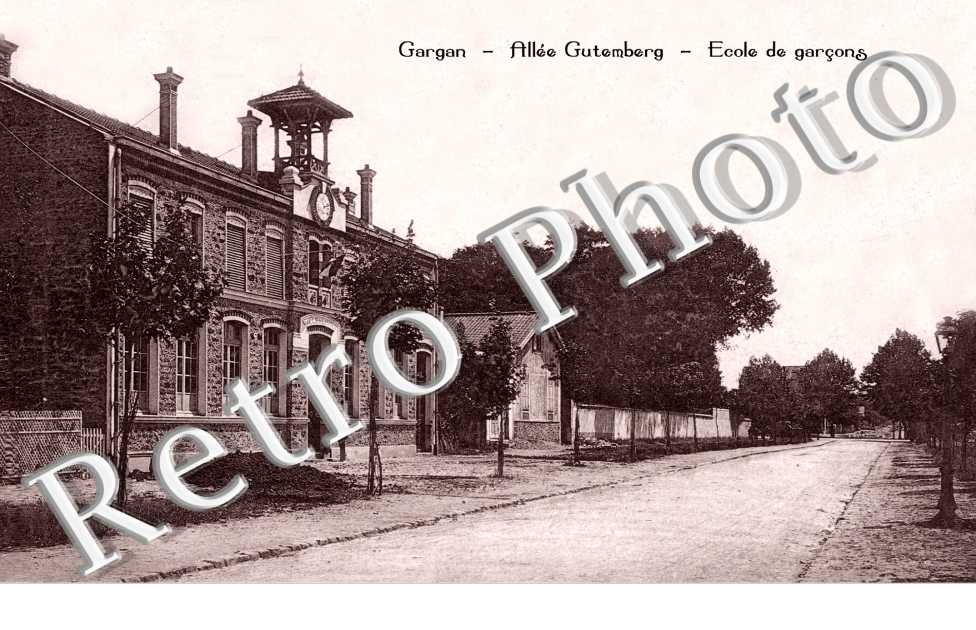 Allee Gutemberg, Ecole de Garcons