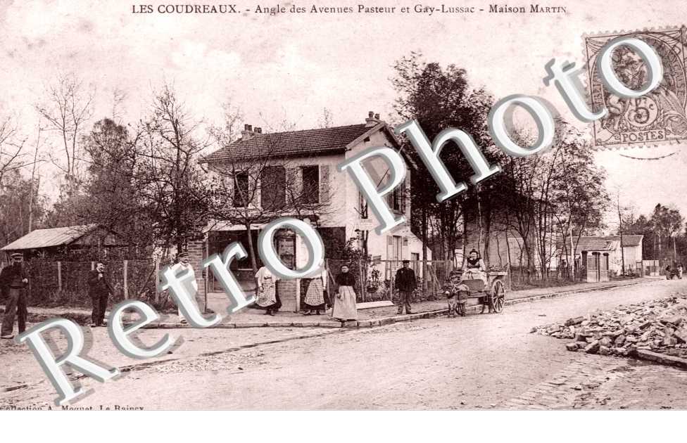 Les Coudreaux, Avenues Pasteur et Gay Lussac, Maison Martin