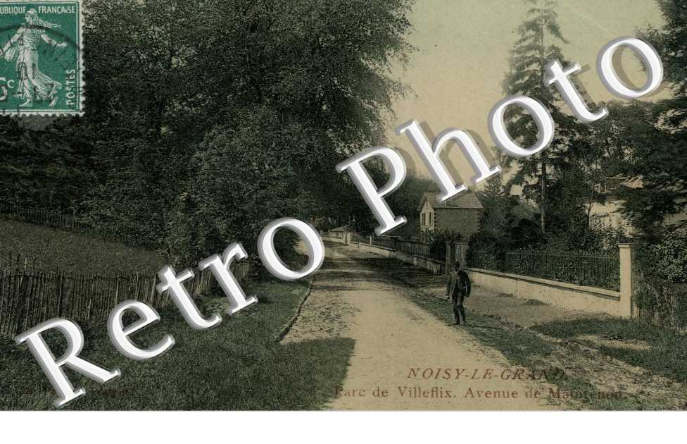 Parc de Villeflix, Avenue de Maintenon