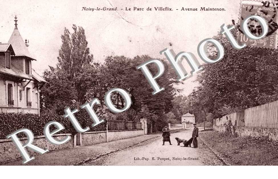Parc de Villeflix, Avenue Maintenon