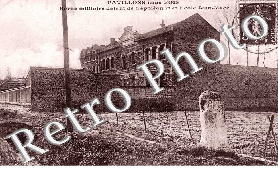 Borne Militaire et Ecole Jean Mace