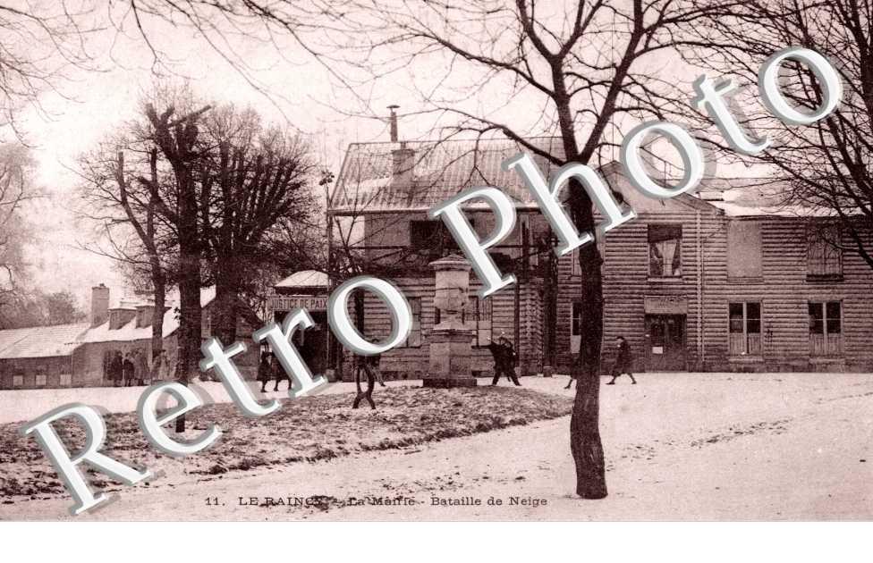 La Mairie, Bataille de Neige