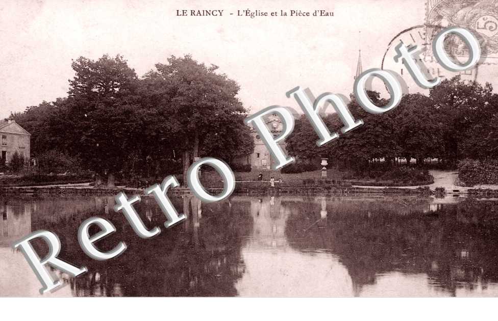 L&#039;Eglise et la Piece d&#039;eau