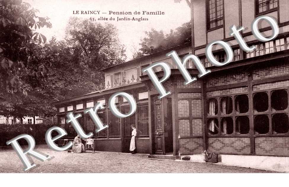 Pension de famille - allee du jardin Anglais
