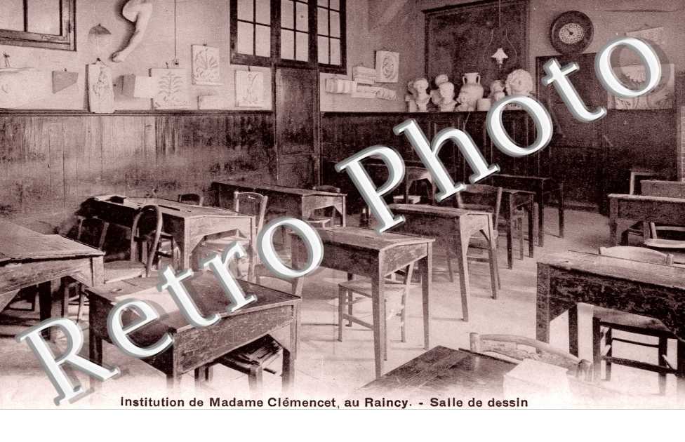 Institution de Madame Clemencet - Salle de dessin