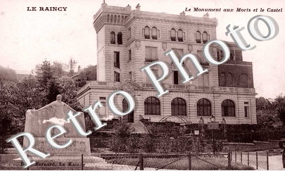 Le Monument aux Morts et le Castel