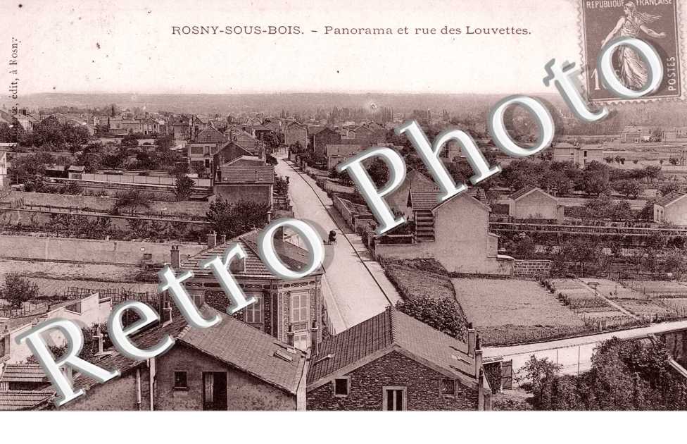 Panorama et Rue des Louvettes