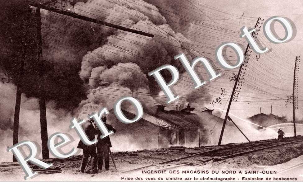 Incendie des Magasins du Nord, Explosion de bonbonnes