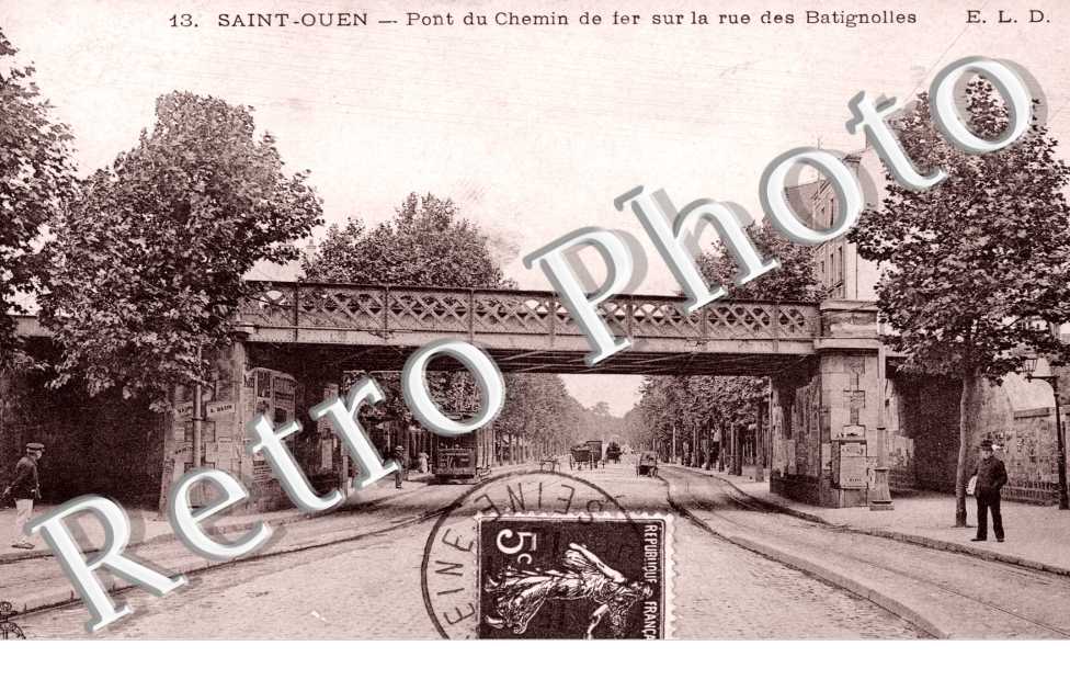 Pont du Chemin de Fer sur la Rue des Batignolles
