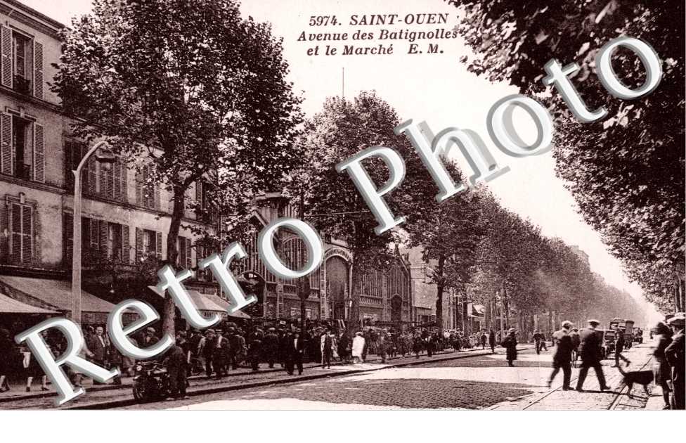 Avenue des Batignolles et le Marche