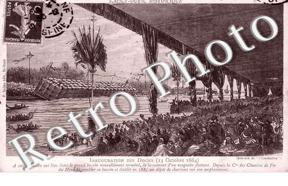 Inauguration des Docks, 13 octobre 1864
