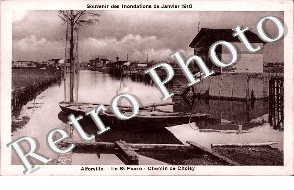 Ile saint Pierre - chemin de choisy