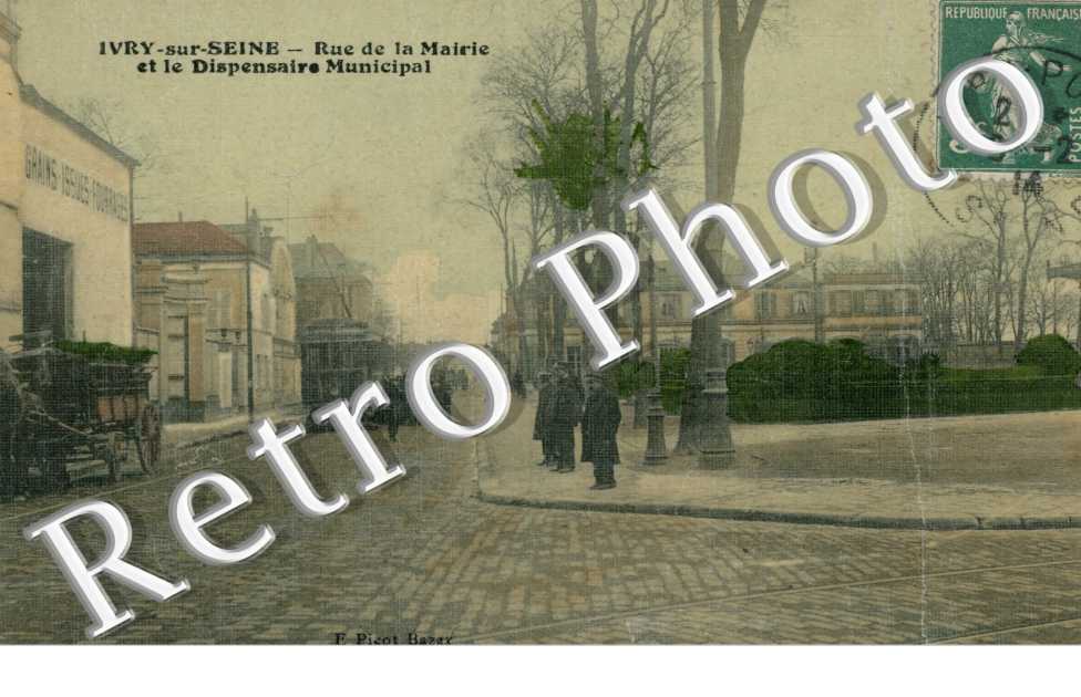  Rue de la Mairie et le Dispensaire Municipal