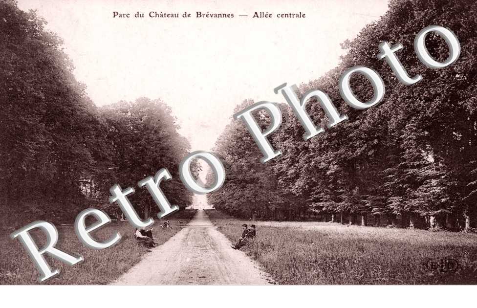 Le Parc du Chateau, Allee centrale