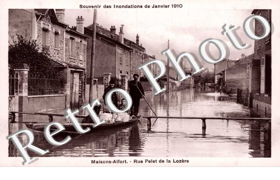 Inondations 1910, Rue Pelet de la Lozere