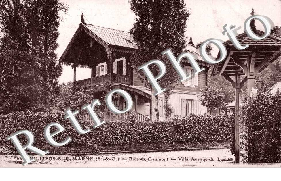 Bois de Gaumont, Villa Avenue du Lac