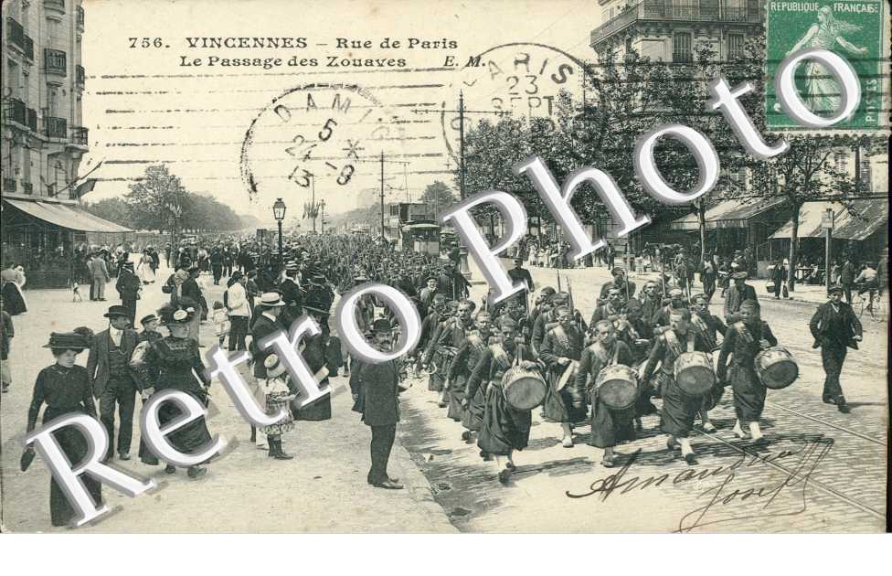 Rue de Paris, le Passage des Zouaves