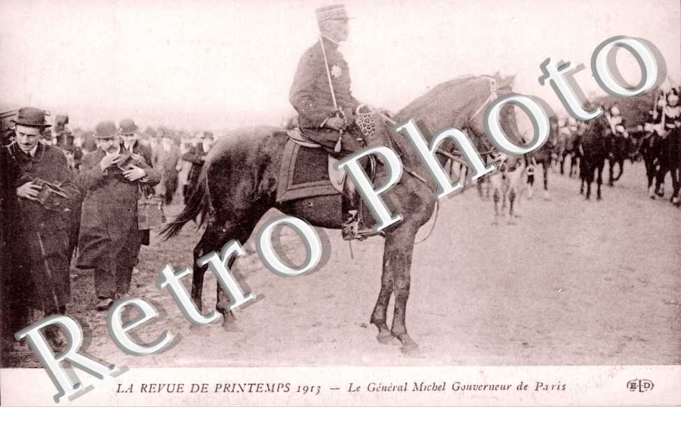 Revue de Printemps 1913, le General Michel Gouverneur de Paris