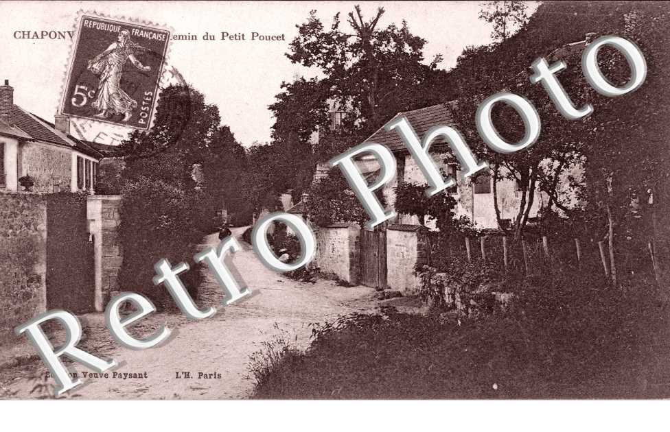 Chaponval, Chemin du Petit Poucet