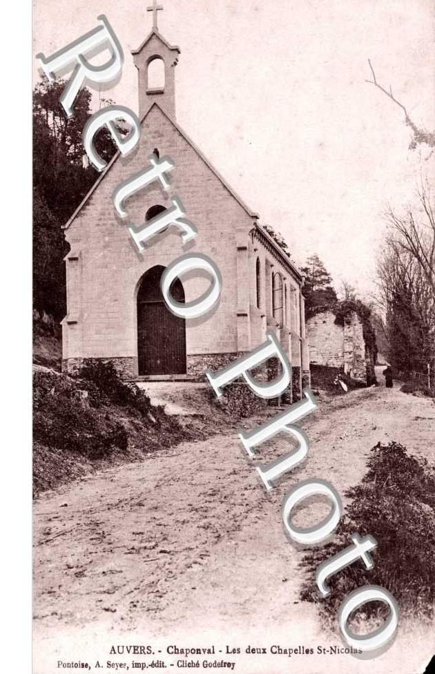 Chaponval, les deux Chapelles St Nicolas