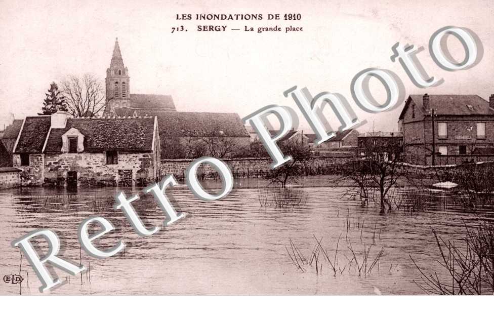 Les Inondations de 1910, le Grande Place
