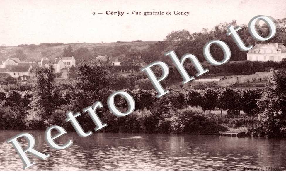 Vue generale de Gency