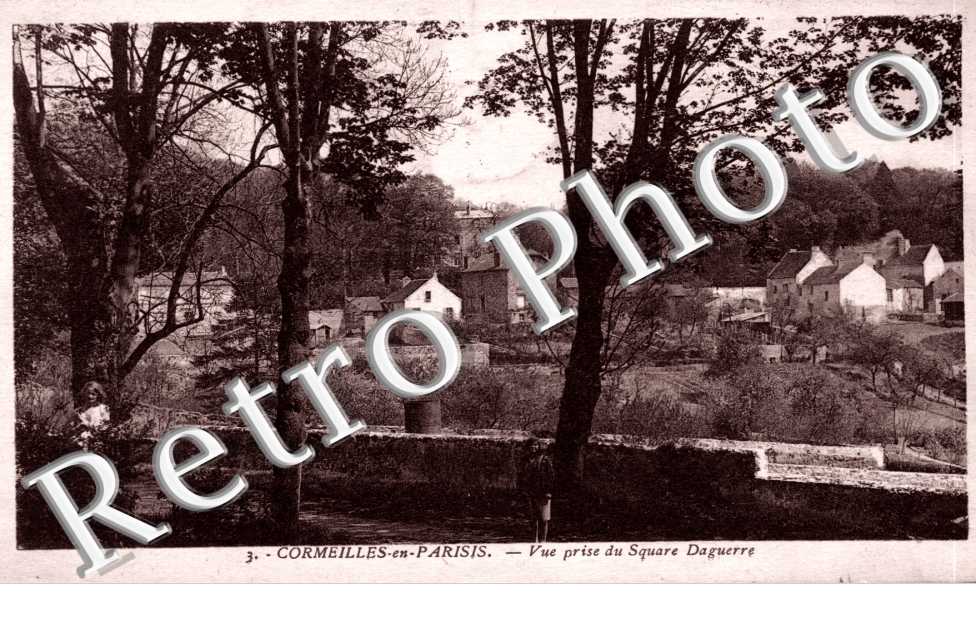 Vue prise du Square Daguerre