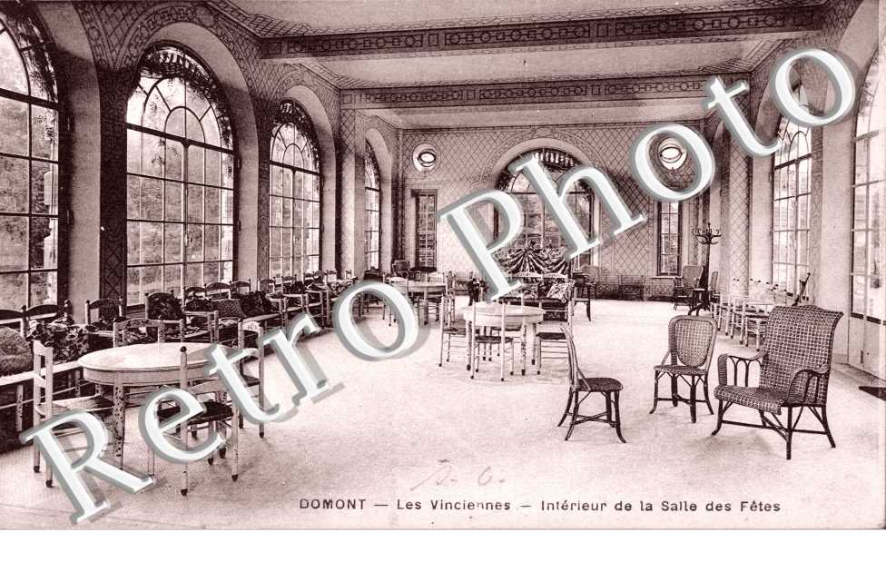 Les Vinciennes, Interieur de la Salle des Fetes