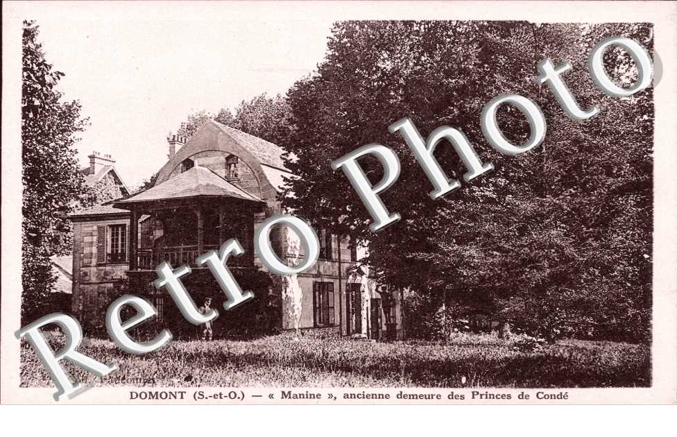 Manines, ancienne demeure des Princes de Conde